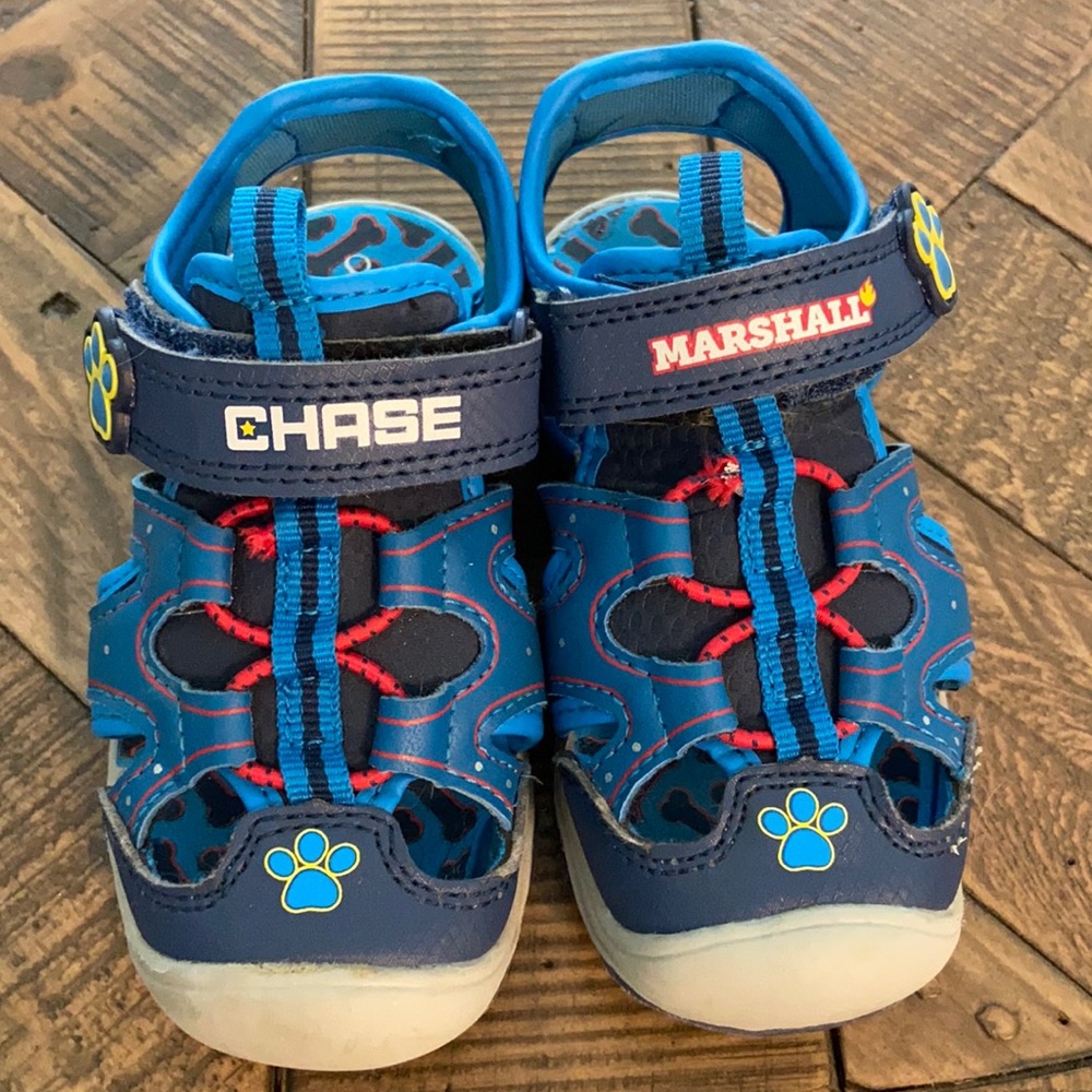 Nick Jr Paw Paw sandals toddler size 8